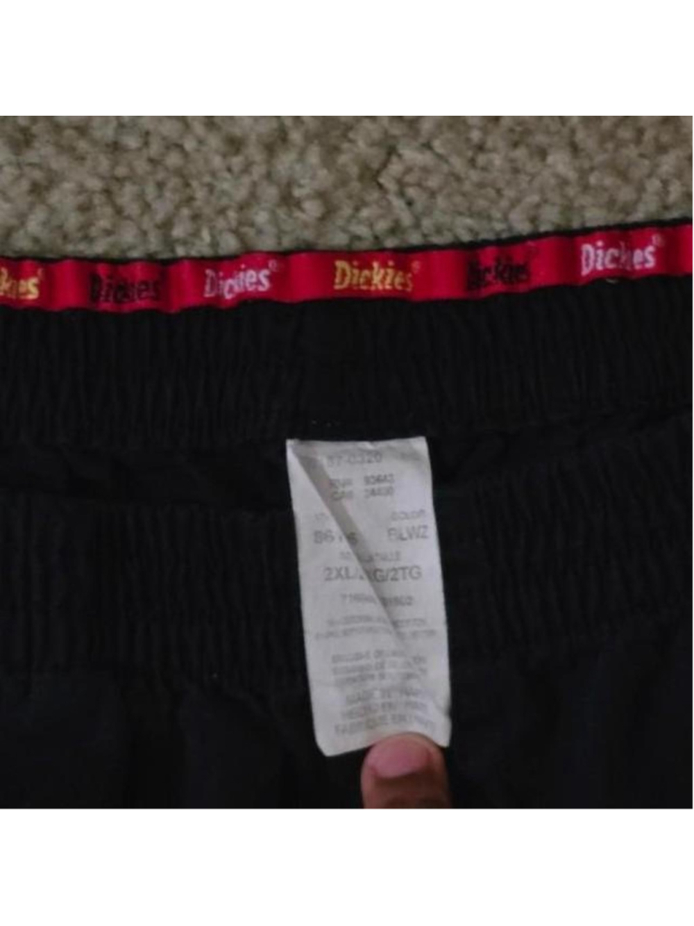Dickies black cargo pants Size 36" #cargo #workwear